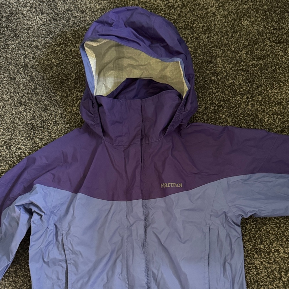Marmot Kids Two-Tone Purple Raincoat